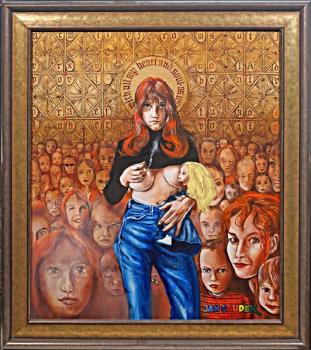 Ikona (Markétka) : Jan Saudek Ikona (Markétka) : Jan Saudek