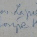 V Mariánských lázních - signatura nečitelná V Mariánských lázních - signatura nečitelná