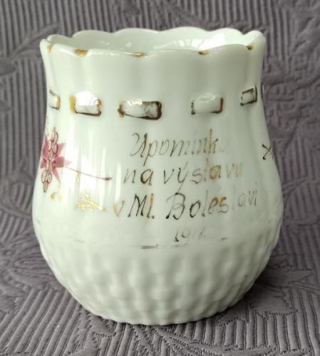 Hrnek - Mladá Boleslav,Upomínka na výstavu 1912 Hrnek - Mladá Boleslav,Upomínka na výstavu 1912