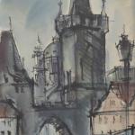 Malostranská mostecká věž Malostranská mostecká věž