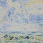 Bohumír Dvorský - Vysoké nebe, Pohled do krajiny Bohumír Dvorský - Vysoké nebe, Pohled do krajiny