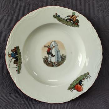 Talíř hluboký s dětským motivem, zn. Thun Talíř hluboký s dětským motivem, zn. Thun