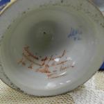 Malované zlacené pohárky, signováno - Francie Malované zlacené pohárky, signováno - Francie