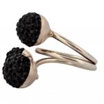 Stříbrný extravagantní ”půlnoční prsten” Stříbrný extravagantní ”půlnoční prsten”