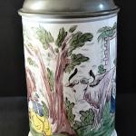 Fajánsová holba s pastýřkou Fajánsová holba s pastýřkou