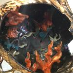 Keramická lampička ,ryba. Keramická lampička ,ryba.