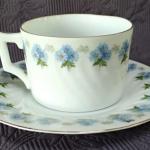 Šálek s podšálkem, porcelánka Loket  Šálek s podšálkem, porcelánka Loket