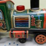 Plechová Mašinka Lokomotiva Billy Locco Plechová Mašinka Lokomotiva Billy Locco