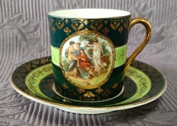 Šálek s podšálkem I., zn. Friedrich Simon - FSK Šálek s podšálkem I., zn. Friedrich Simon - FSK