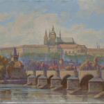 Adolf Petříček - Panorama Hradčan Adolf Petříček - Panorama Hradčan