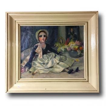 Zátiší s panenkou Zátiší s panenkou