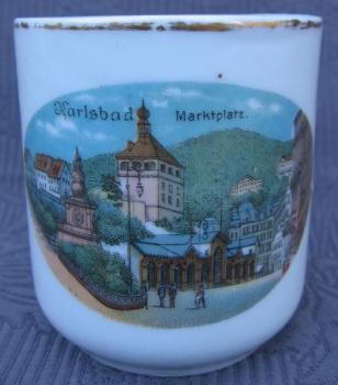 Hrnek-Karlsbad-Karlovy Vary-Marktplatz Hrnek-Karlsbad-Karlovy Vary-Marktplatz