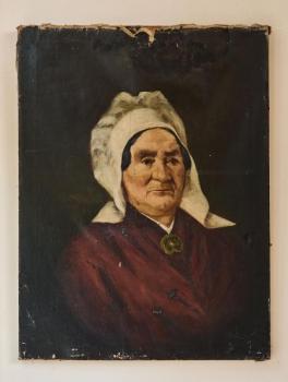 Dvojice historických portrétních maleb 19. století Dvojice historických portrétních maleb 19. století