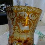 Sklenice s jelenem, Biedermeier Sklenice s jelenem, Biedermeier