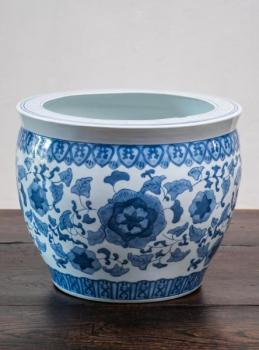 Ručně malovaný květináč, v 30 cm Ručně malovaný květináč, v 30 cm