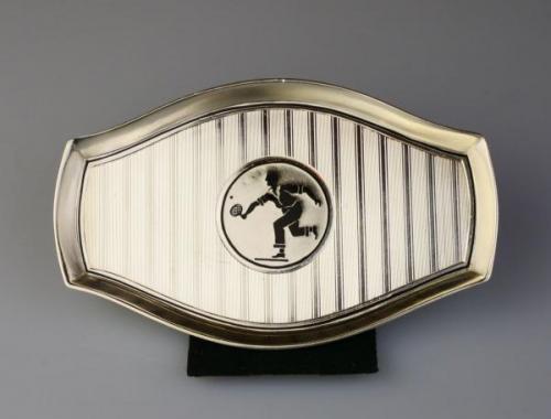 Art deco stříbrný tácek Art deco stříbrný tácek