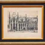 Bruggy – dvojice originálních kreseb tuší od Y. Br Bruggy – dvojice originálních kreseb tuší od Y. Br