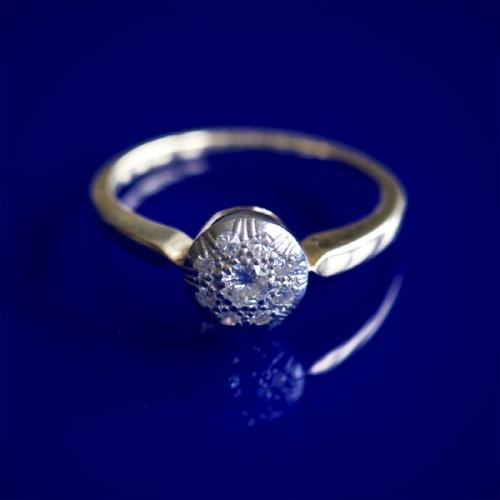 ZLATÝ PRSTEN S BRILIANTY ZLATÝ PRSTEN S BRILIANTY