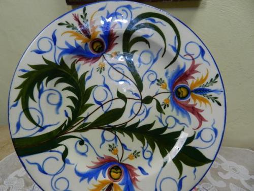 Dekorační talíř Hollohaza Hungary Dekorační talíř Hollohaza Hungary