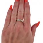 ZLATÝ PRSTEN S DRAHÝMI OPÁLY A DIAMANTY ZLATÝ PRSTEN S DRAHÝMI OPÁLY A DIAMANTY