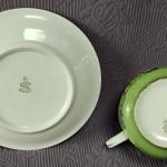 Šálek s podšálkem, zn. Rybáře, K. Knoll, Karlsbad Šálek s podšálkem, zn. Rybáře, K. Knoll, Karlsbad