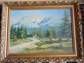 Obraz Tatry J.D.Gruber Obraz Tatry J.D.Gruber