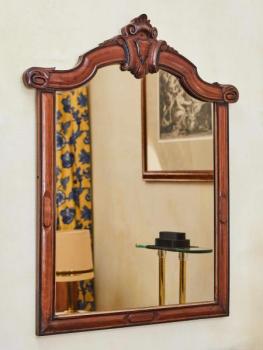 Zrcadlo s dřevěným rámem Ludvík Filip Zrcadlo s dřevěným rámem Ludvík Filip