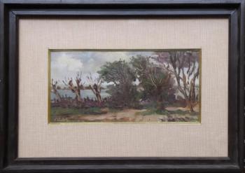 Láďa Ehrlich (1886-1965) - Vrby na břehu řeky Láďa Ehrlich (1886-1965) - Vrby na břehu řeky