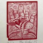 Olga Čechová - 3 x Ex libris, Kapka, Srdci na dlan Olga Čechová - 3 x Ex libris, Kapka, Srdci na dlan