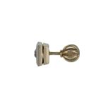 Art Deco diamantové náušnice 0,37 ct Art Deco diamantové náušnice 0,37 ct