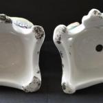 Figurální pár chlapce a dívky na soklu Figurální pár chlapce a dívky na soklu