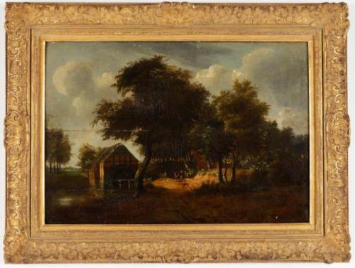 Meindert Hobbema , Mlýn na okraji lesa-rezervace Meindert Hobbema , Mlýn na okraji lesa-rezervace