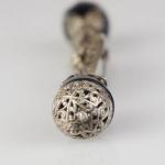 Stříbrná brož s markazity Stříbrná brož s markazity