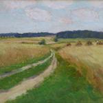 Adolf Tužínský/Tužina - Cestou na žně Adolf Tužínský/Tužina - Cestou na žně