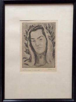 Václav Rabas - Portrét ženy, Múza Václav Rabas - Portrét ženy, Múza