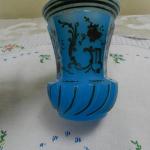 Modrá sklenice, biedermeier - Čechy Modrá sklenice, biedermeier - Čechy