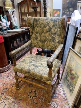 Křeslo-ušák v novorenesančním stylu Křeslo-ušák v novorenesančním stylu