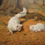 Hyský : Kočky hledící na brouka ( střevlíka ? ) Hyský : Kočky hledící na brouka ( střevlíka ? )