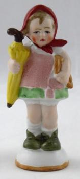 Holčička se žlutým deštníkem Holčička se žlutým deštníkem