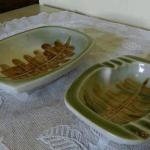 Stolní souprava mísa a popelník Stolní souprava mísa a popelník