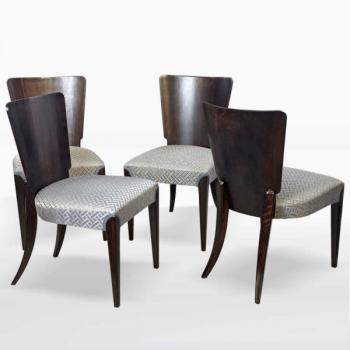 Jindřich Halabala: Židle 4ks Jindřich Halabala: Židle 4ks