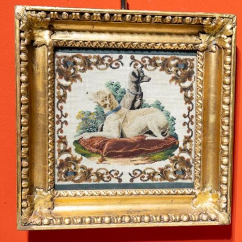 Gobelín, odpočívající psi Gobelín, odpočívající psi