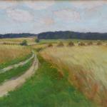 Adolf Tužínský/Tužina - Cestou na žně Adolf Tužínský/Tužina - Cestou na žně