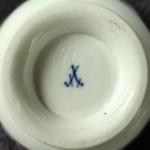 Šálek s podšálkem, zn. Míšeň Šálek s podšálkem, zn. Míšeň