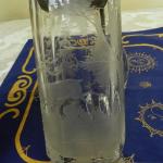 Broušený bohatě zdobený korbel / krýgl Broušený bohatě zdobený korbel / krýgl