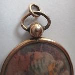 Pozlacený kulatý přívěsek - otevírací Pozlacený kulatý přívěsek - otevírací