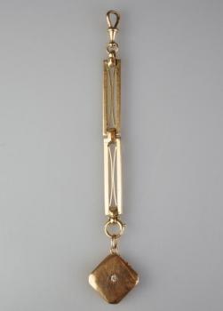 Zlatý šatlén s diamantem Zlatý šatlén s diamantem