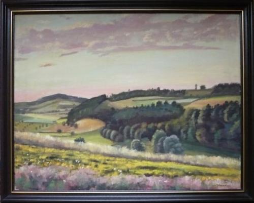 Jiří Mandel - Krajina s červánky Jiří Mandel - Krajina s červánky