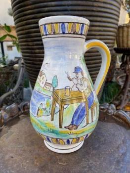 Malovaný keramický džbán  Malovaný keramický džbán