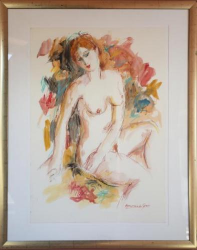 Annemarie de Groot – Akt v expresivních barvách Annemarie de Groot – Akt v expresivních barvách